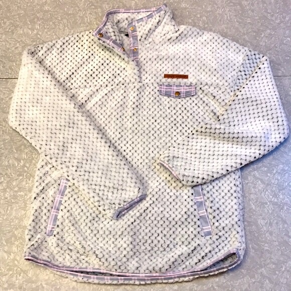 (NEW) Simply Southern Women’s ‘Simply Soft’ Fleece Pullover - Size Medium - Picture 4 of 15